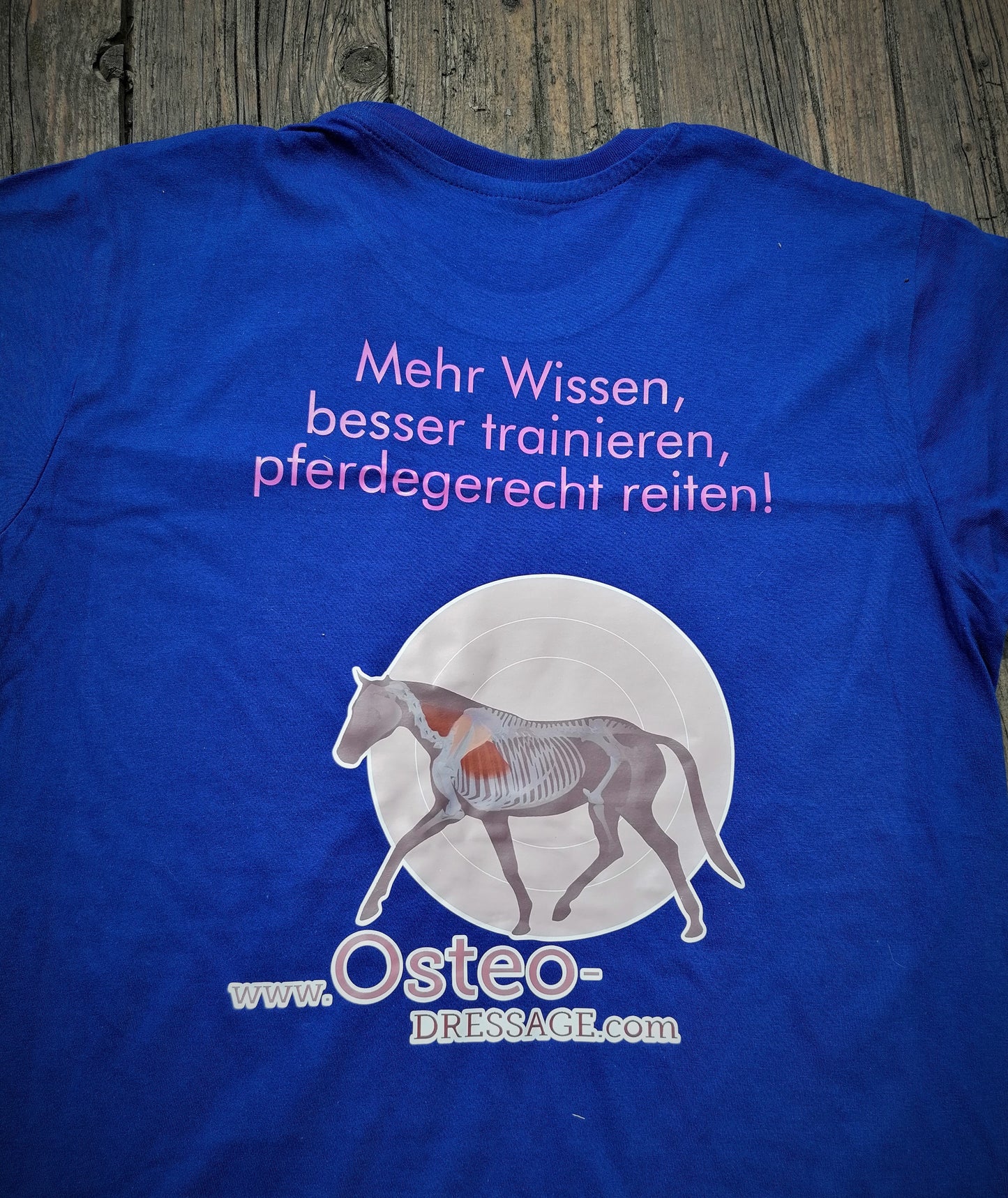 OsteoDressage T-Shirt "Mehr wissen,..."